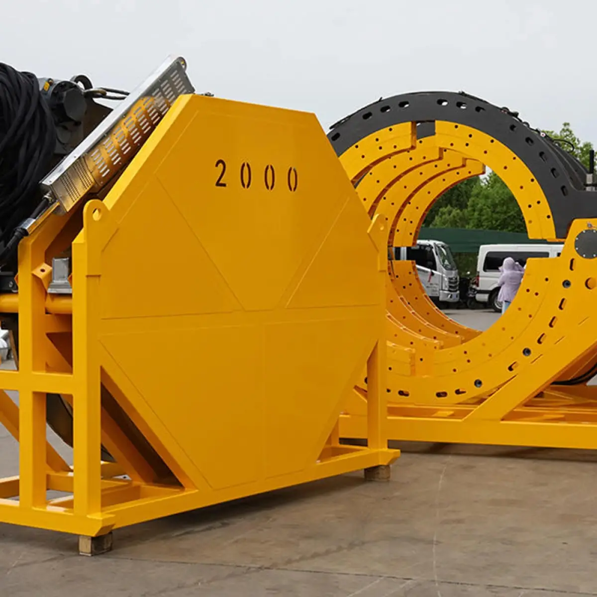 Aparatul de sudură cap la cap hidraulic EK 2000