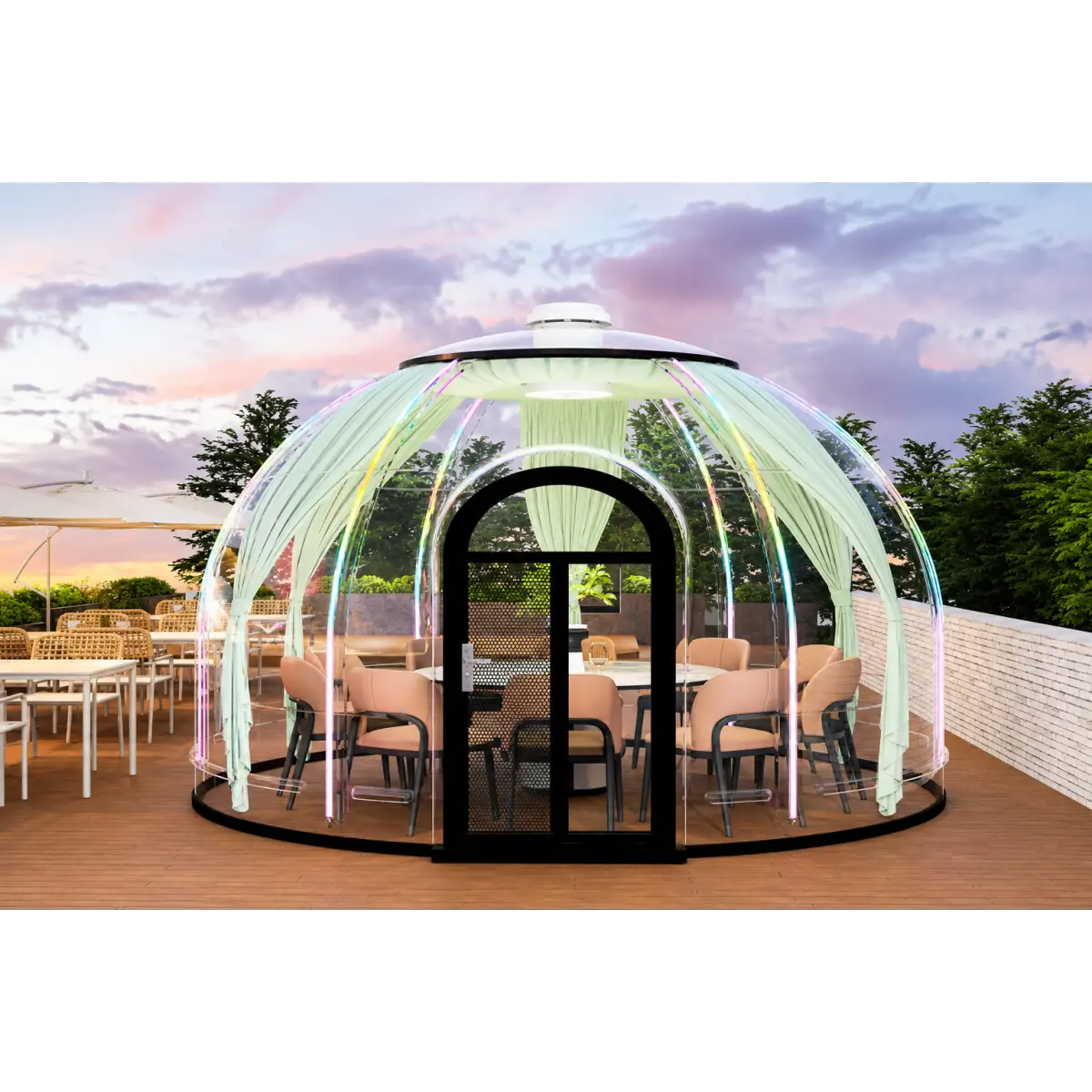 Iglu Panoramic din Policarbonat 10 m2
