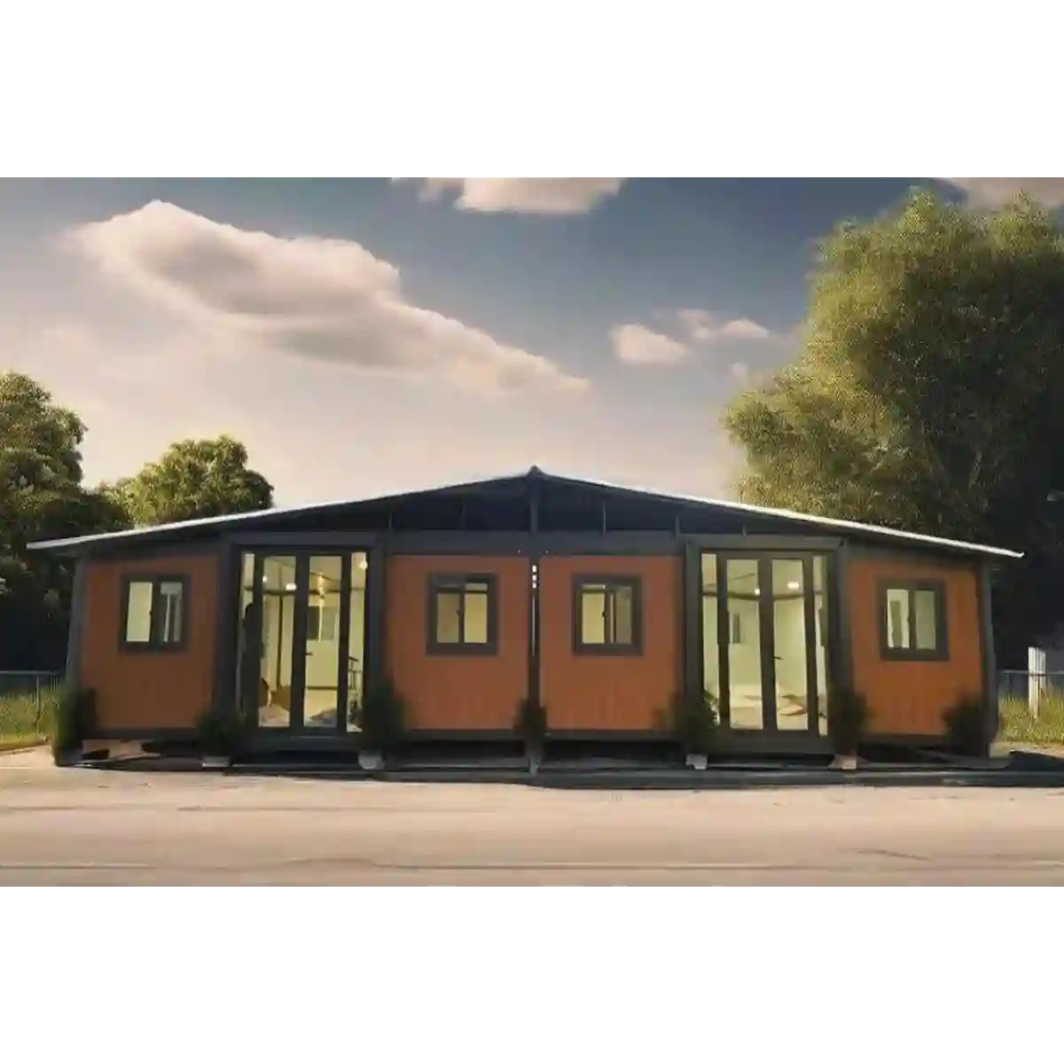 Container Modular cu Terasa 38 m2
