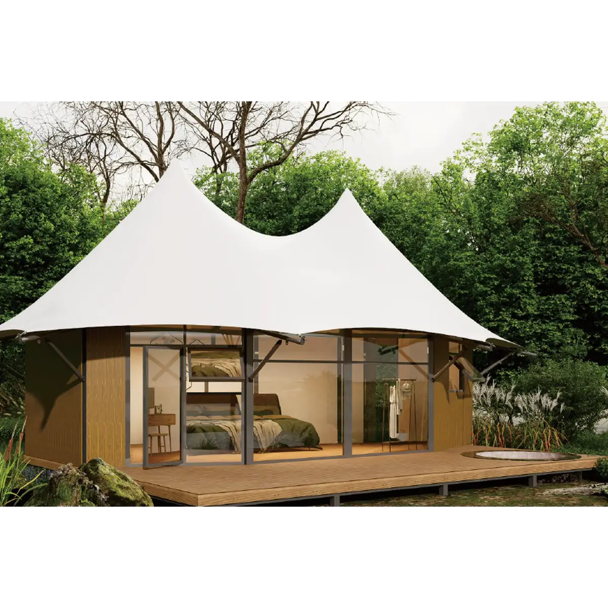 Tent  Glamping 47 m²