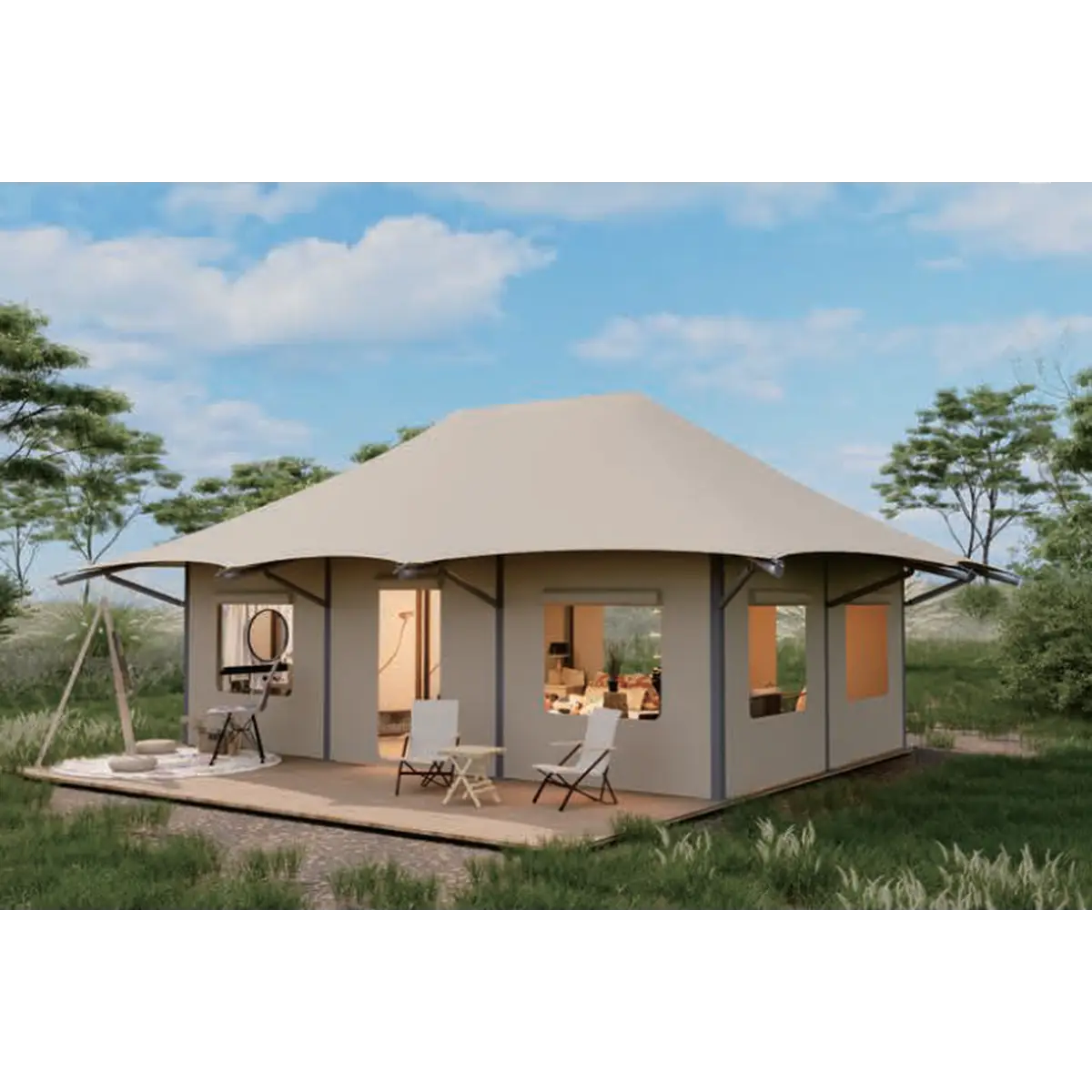 Tent Glamping 53,2 m²