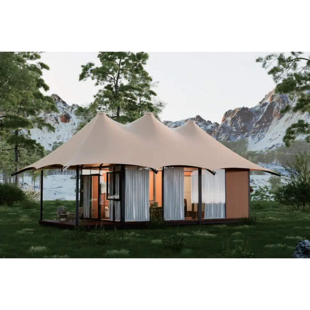 Tent Glamping  36 m²