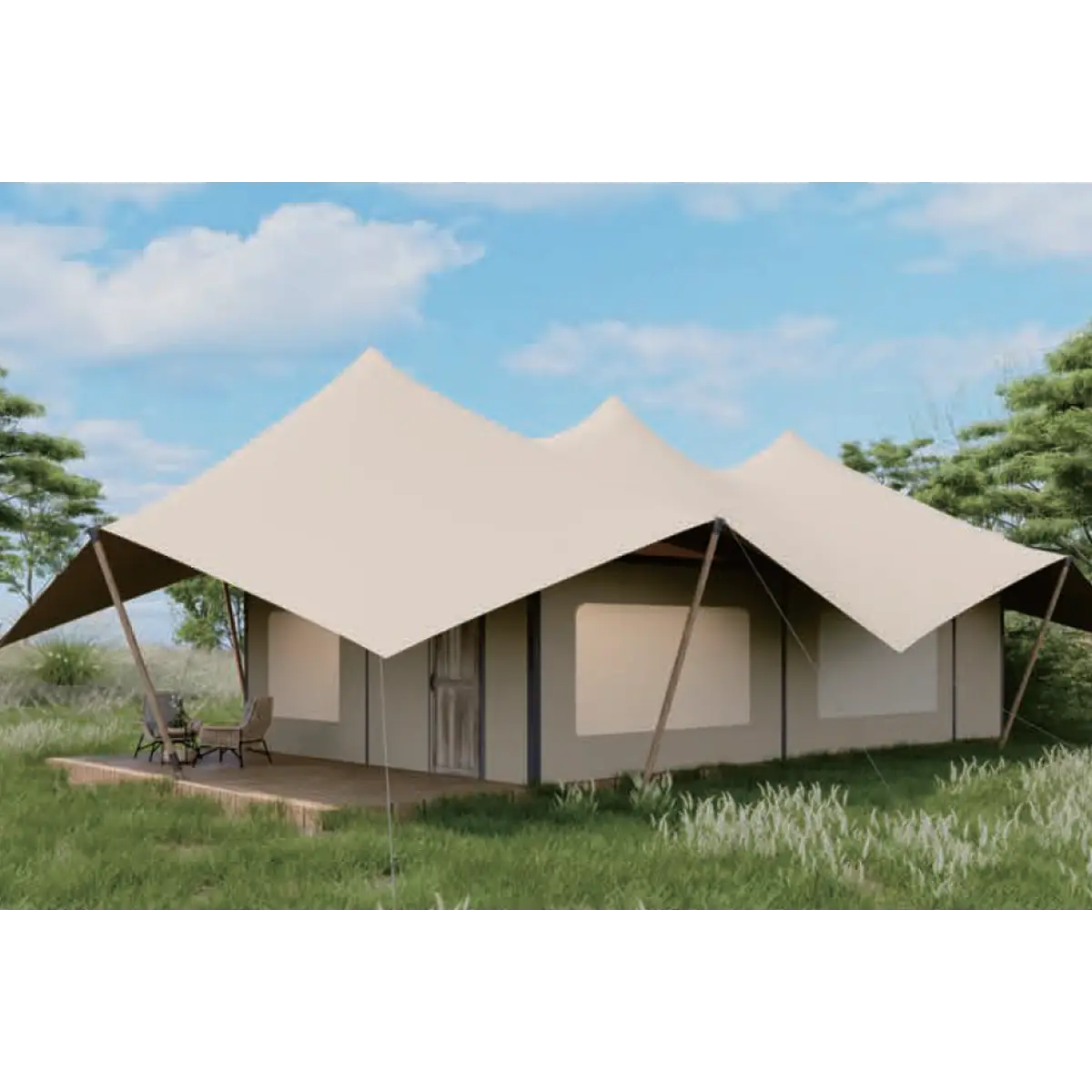 Tent Glamping Premium  84 m²