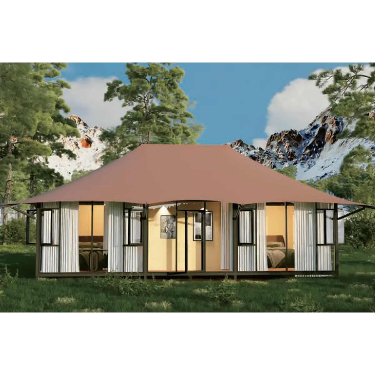 Tent Glamping 45 m²