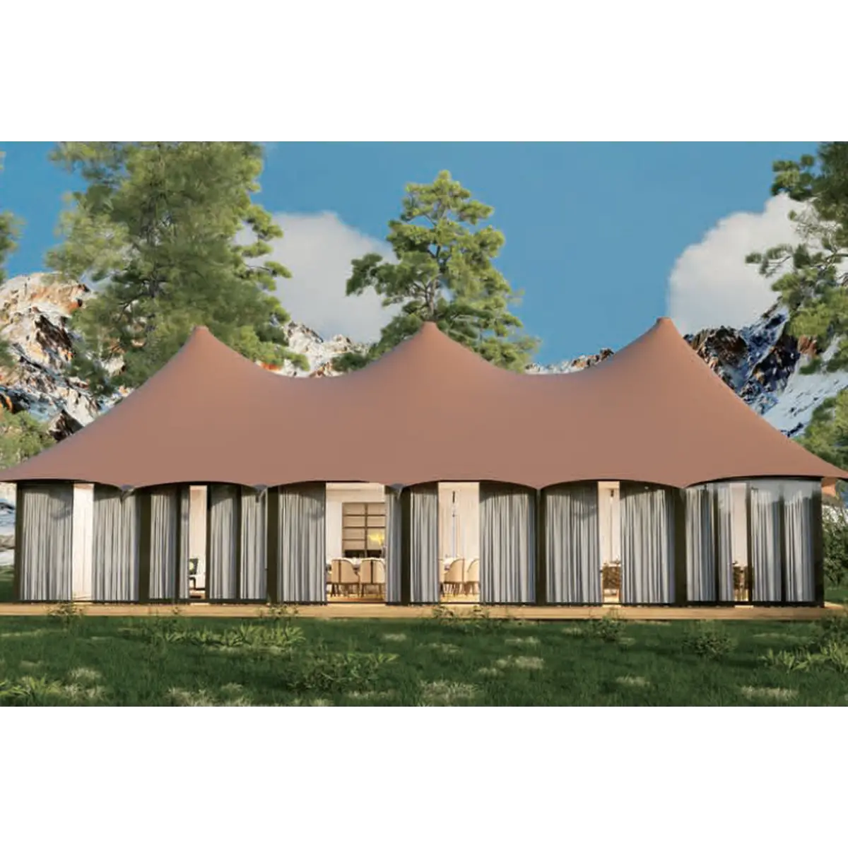 Tent Glamping Premium 144 m²