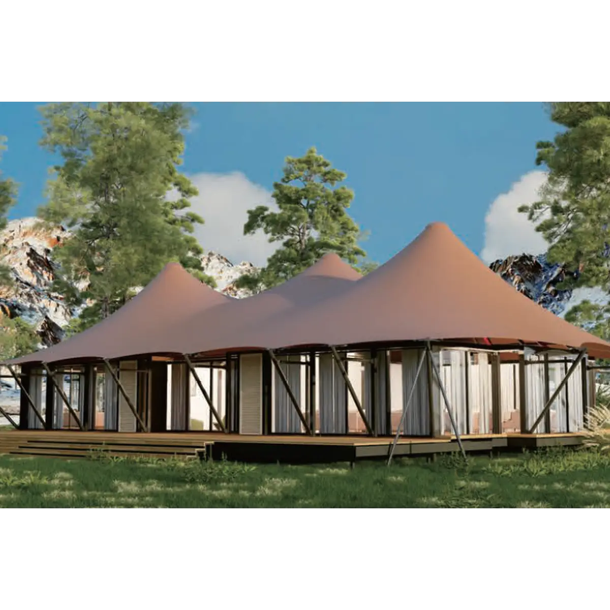 Tent Glamping Premium 228 m²