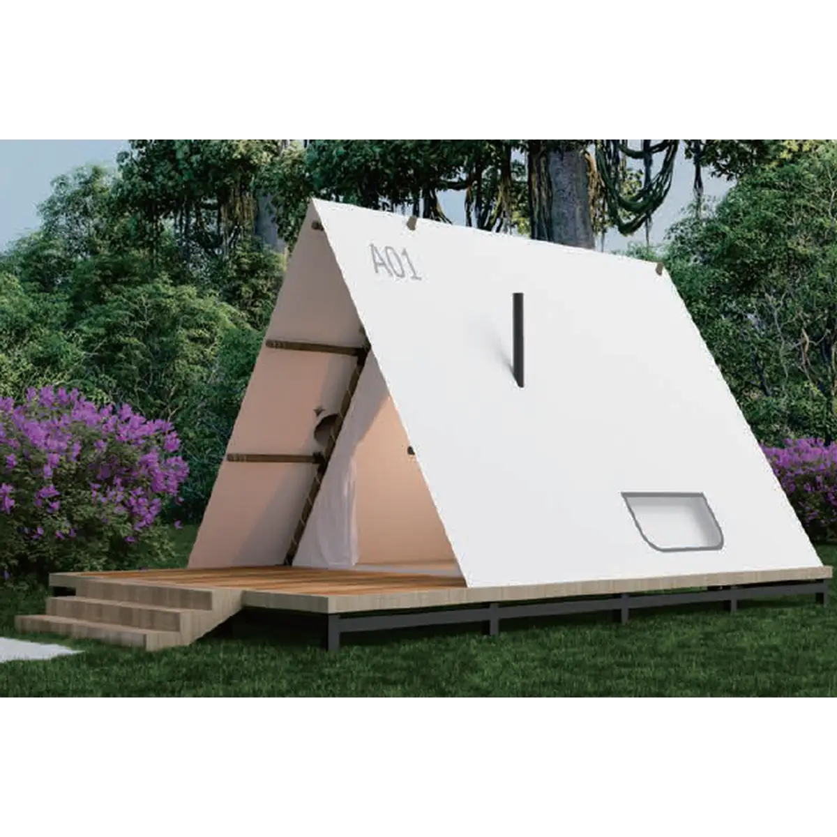 Cort Glamping A-Frame 14 m²