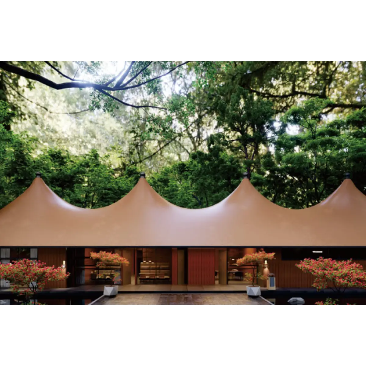 Tent Glamping Premium  407 m²