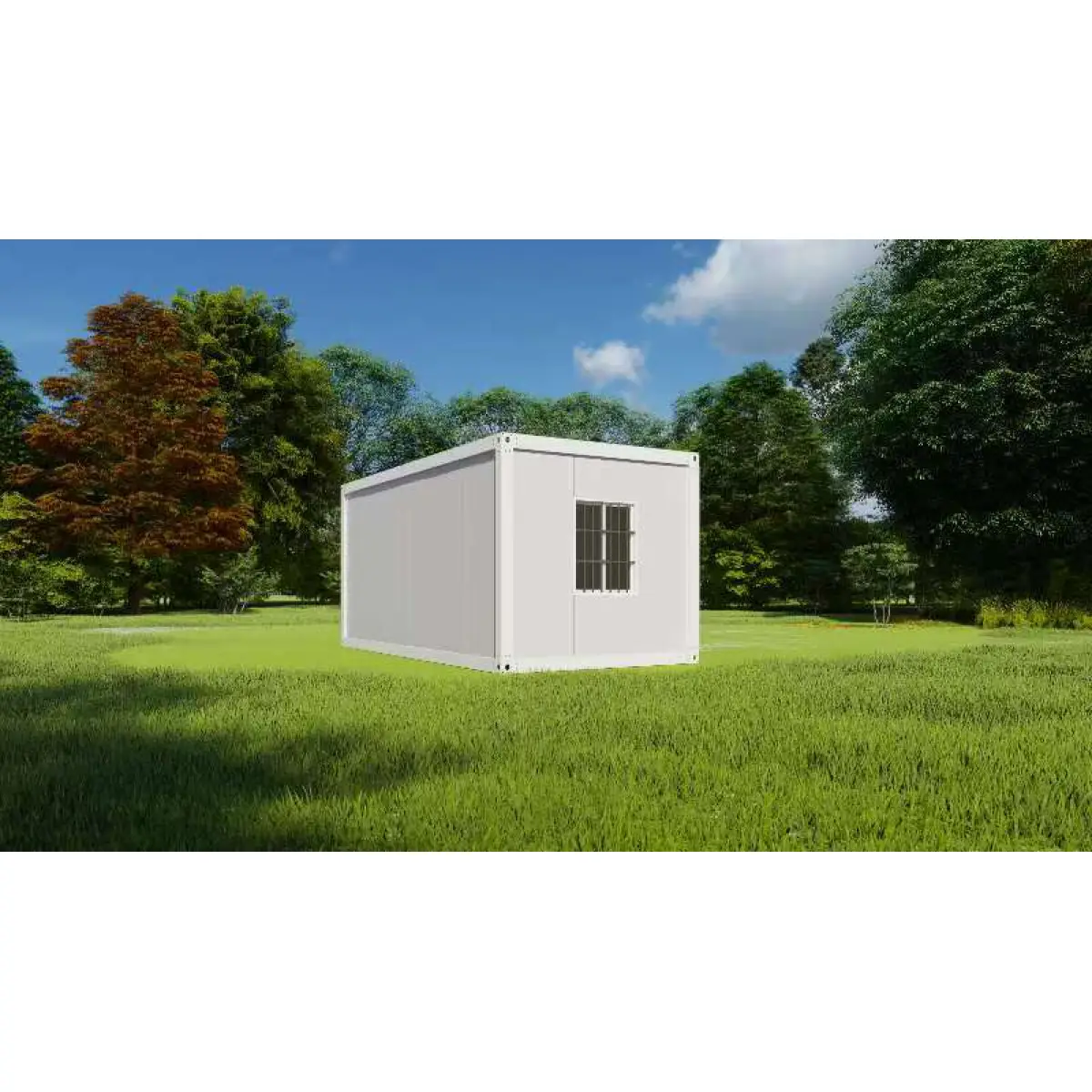 Container modular prefabricat din panouri sandwich
