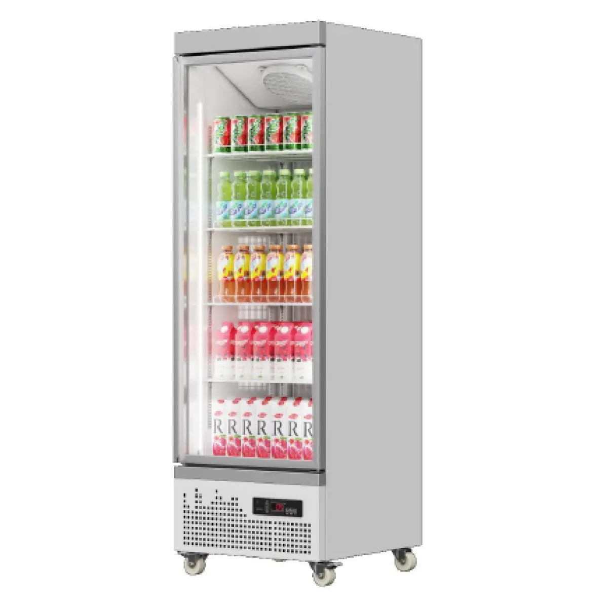 Vitrină frigorifică panoramică 420L, 930 L