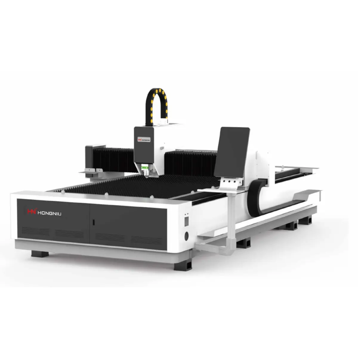 Mașină profesională pentru debitare cu laser fibră, de înaltă performanță, cu platformă deschisă