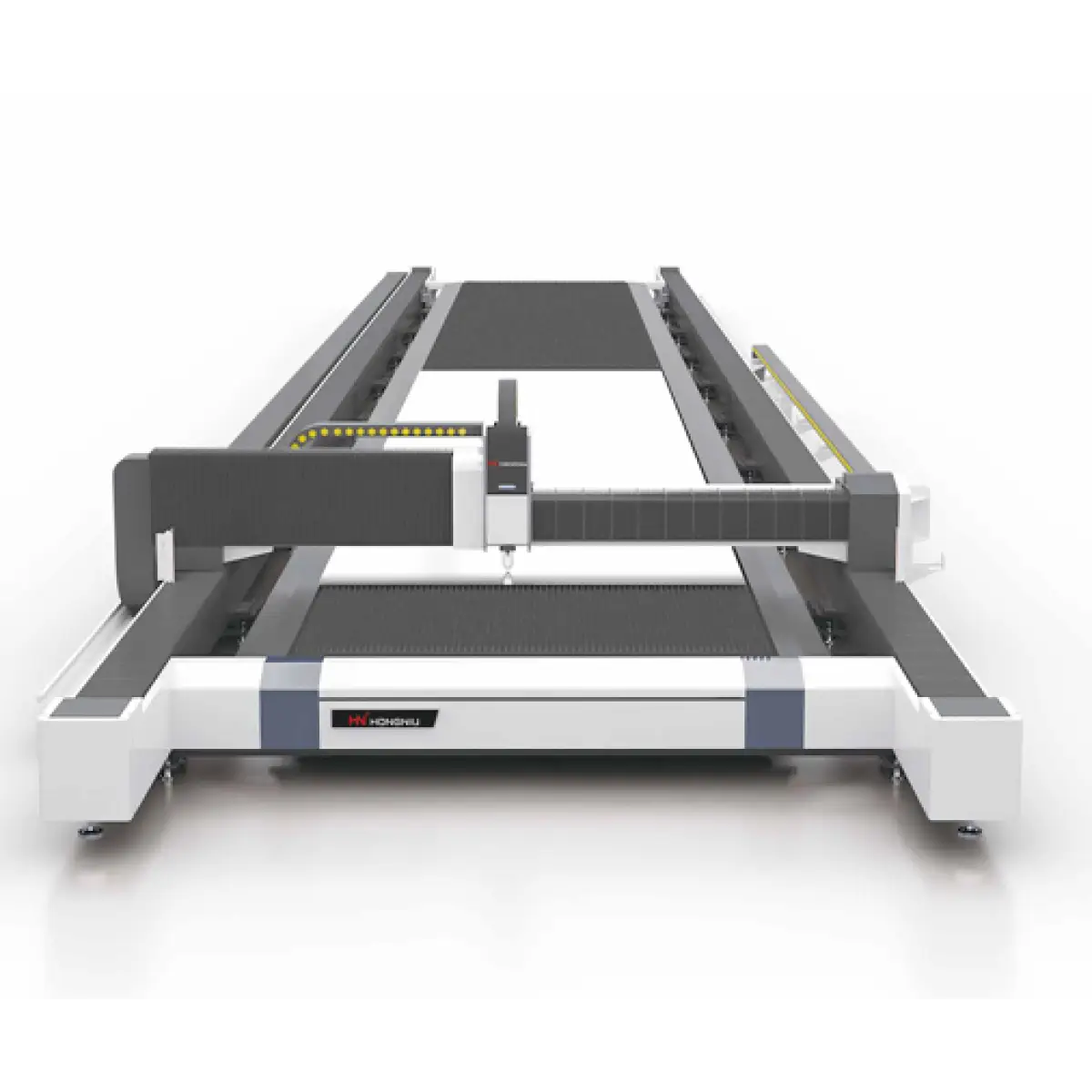 Mașină CNC cu laser fibră pentru debitarea tablelor de mari dimensiuni