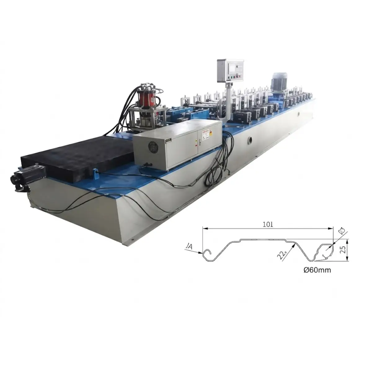 mașină de fabricat profile pentru uși rulou RFM-HX-25