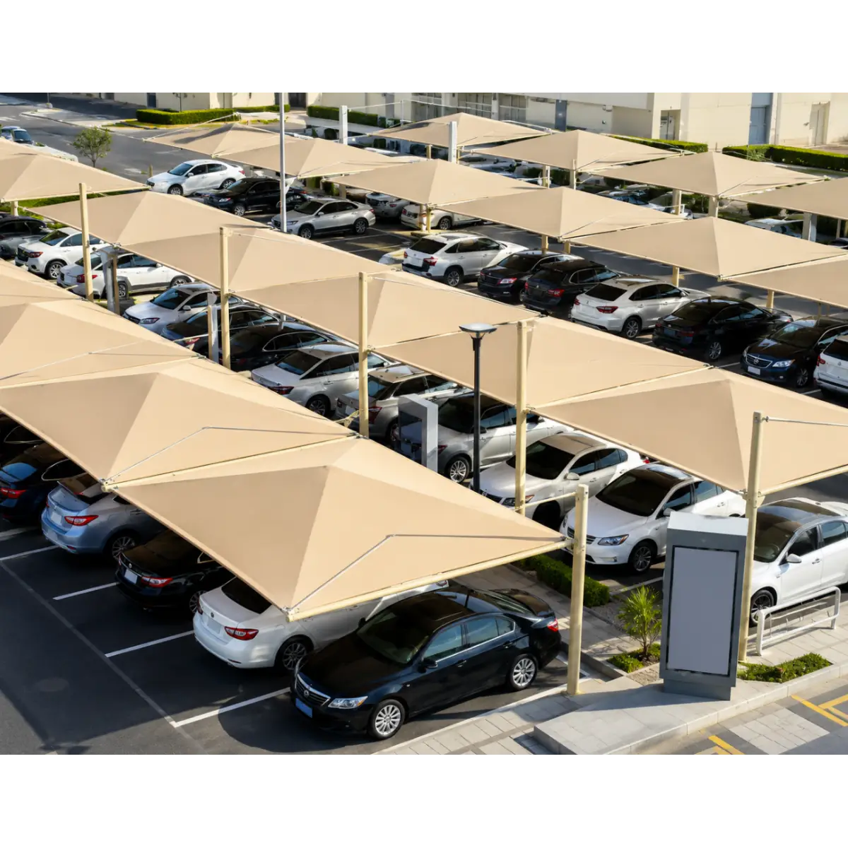 Carport Profesional Modular pentru Parcări Auto și Flote LIRI Modelele S-CP și D-CP