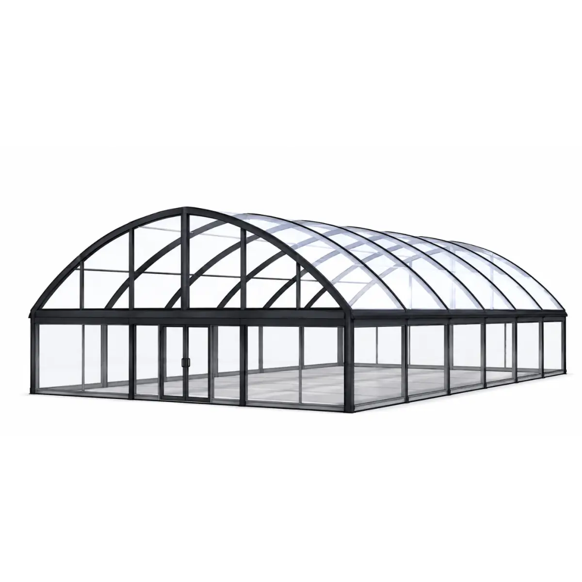 Pavilion Modular din Sticlă și Aluminiu pentru Evenimente și Spații Premium LIRI Model GM