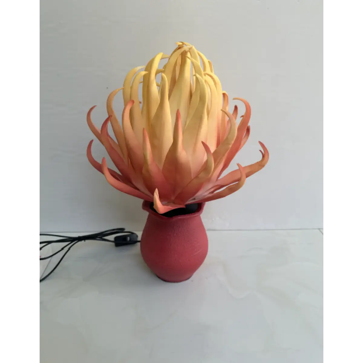 Lampă Decorativă de Masă LED în Formă de Floare Aloe