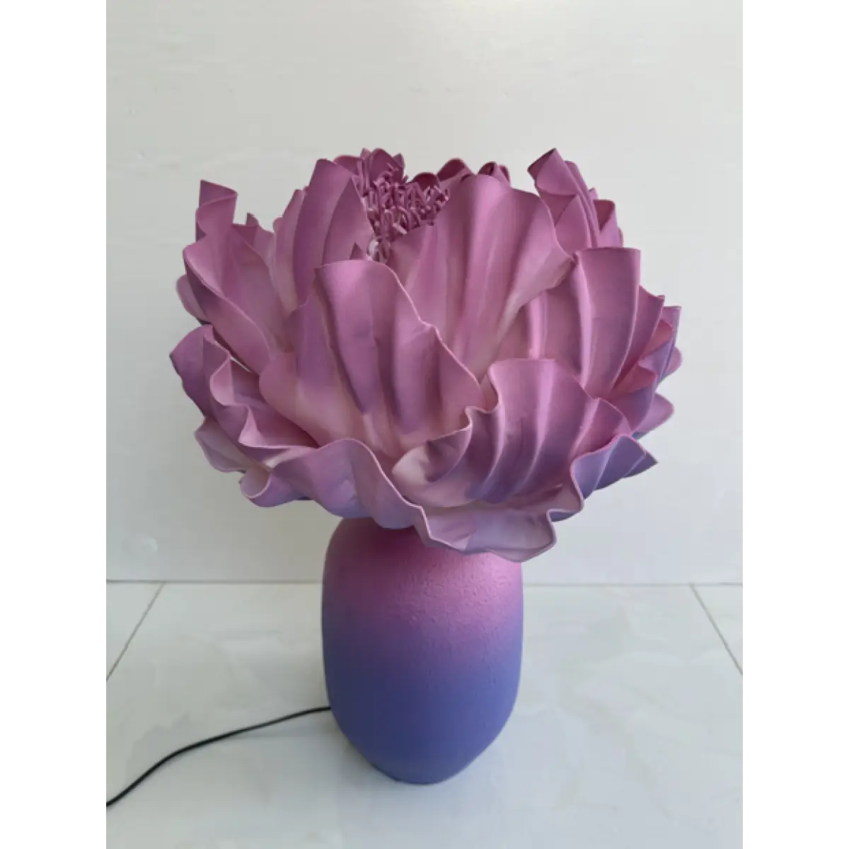 Lampă decorativă EVA – Bujor Mov Ombre 