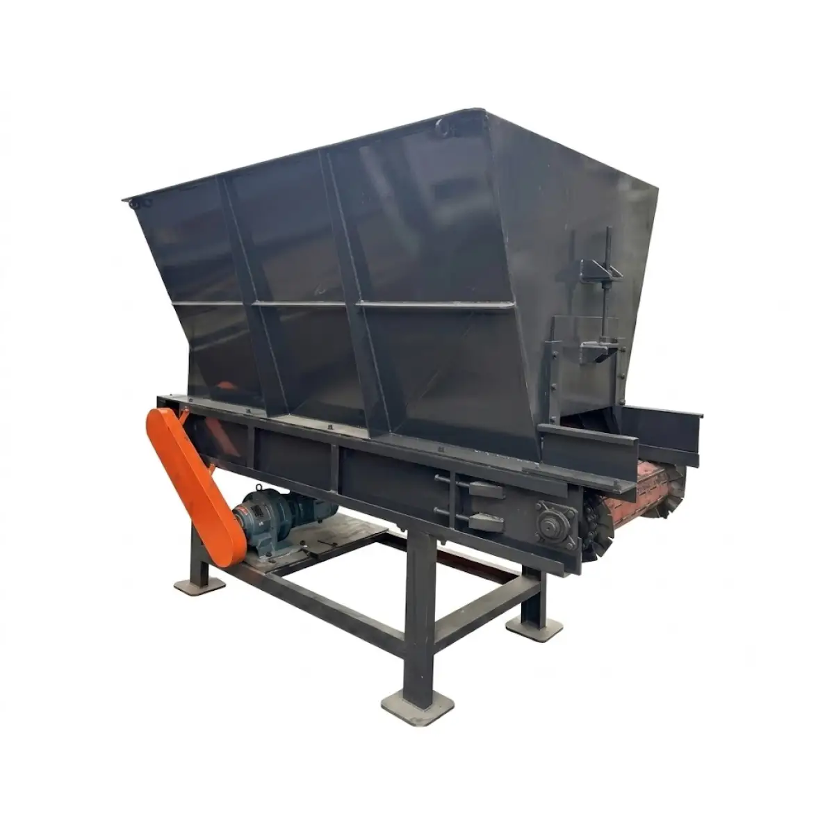 Dispozitiv Orizontal de Stocare și Transport cu Lanț din Plăci de Oțel RM-QIL-BRY-25
