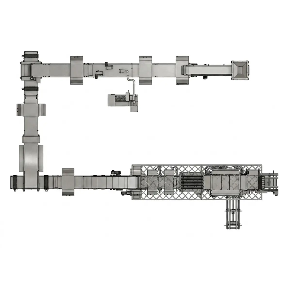Linie Automată Industrială de Formare și Producție Croissant-uri FM-UIM-01