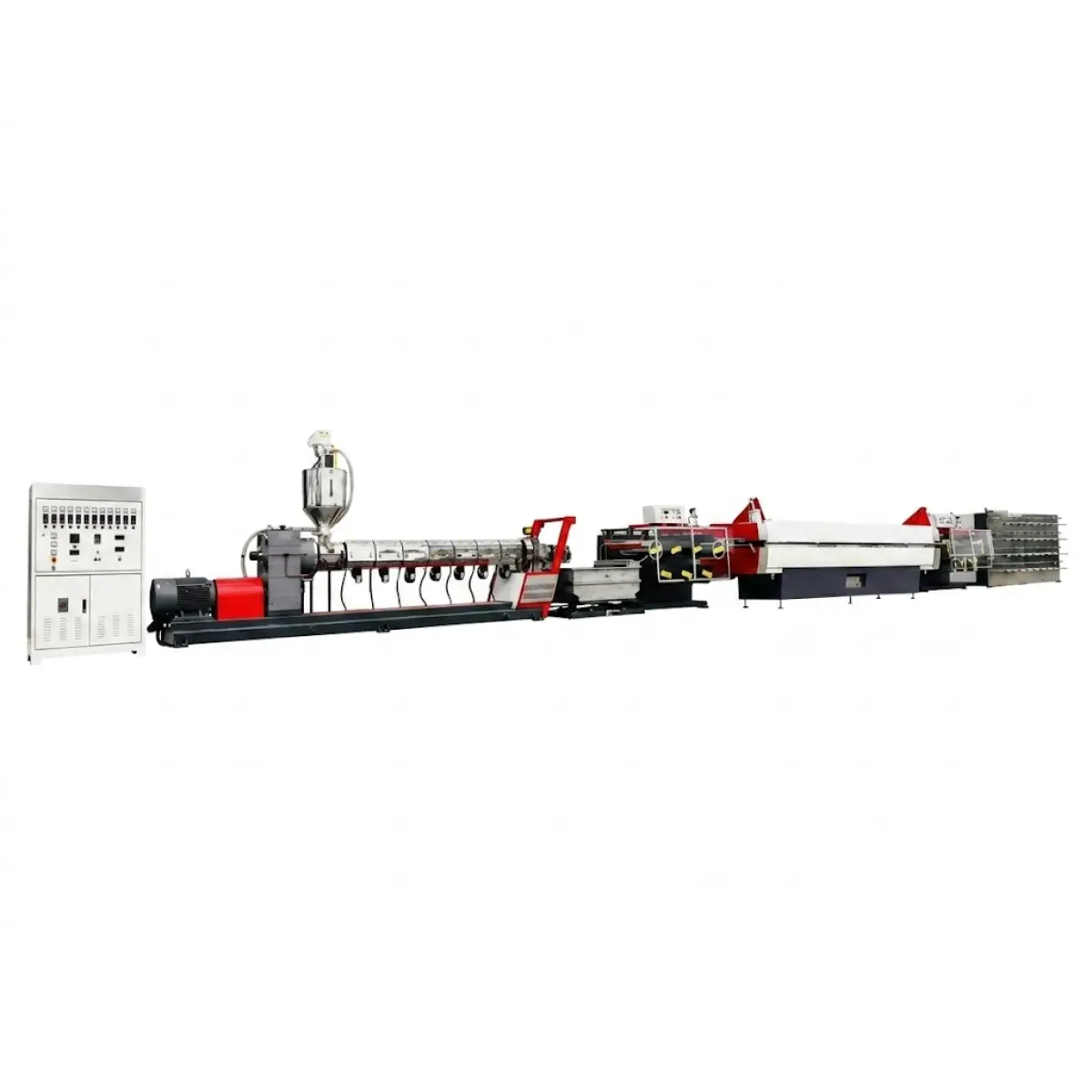Linie Tehnologică Industrială de Extrudere și Fabricat Frânghii din PP și PE RMM-CNR-01