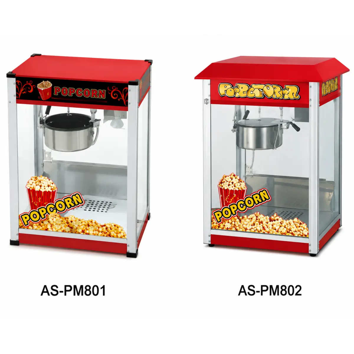 Mașini profesionale pentru popcorn