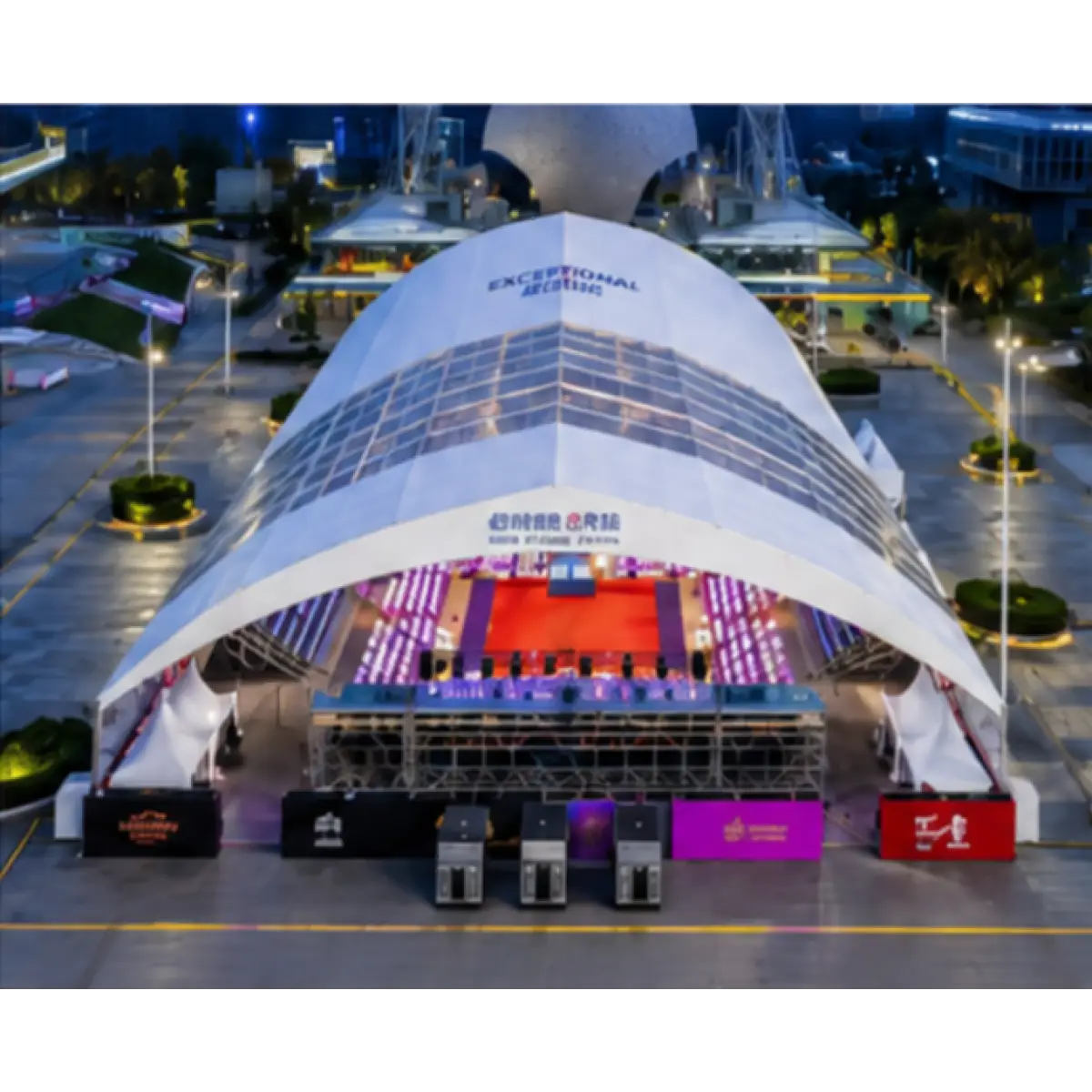 Cort Profesional Poligonal PG – Polygon Structure Series LIRI Seria PG