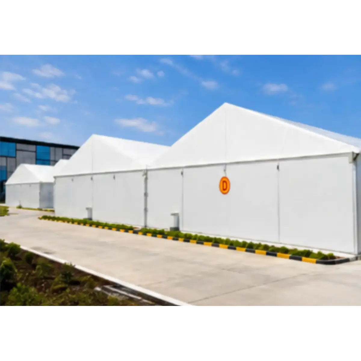 Hale Modulare Tip Cort pentru Depozitare, Logistică, Industrie și Producție – Warehouse Tent Series  LIRI Seriile WSBT, WSEBT, WSTH și WSLH