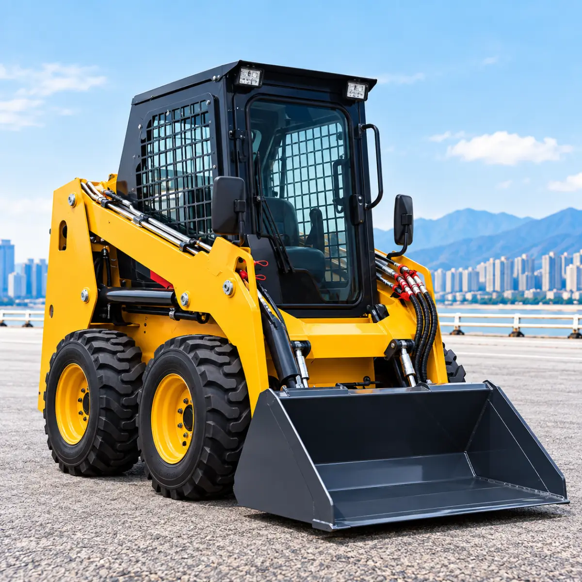 Miniîncărcător compact LD-S25 cu cabină