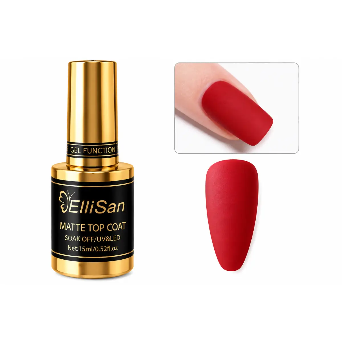 Top coat cu finisaj mat