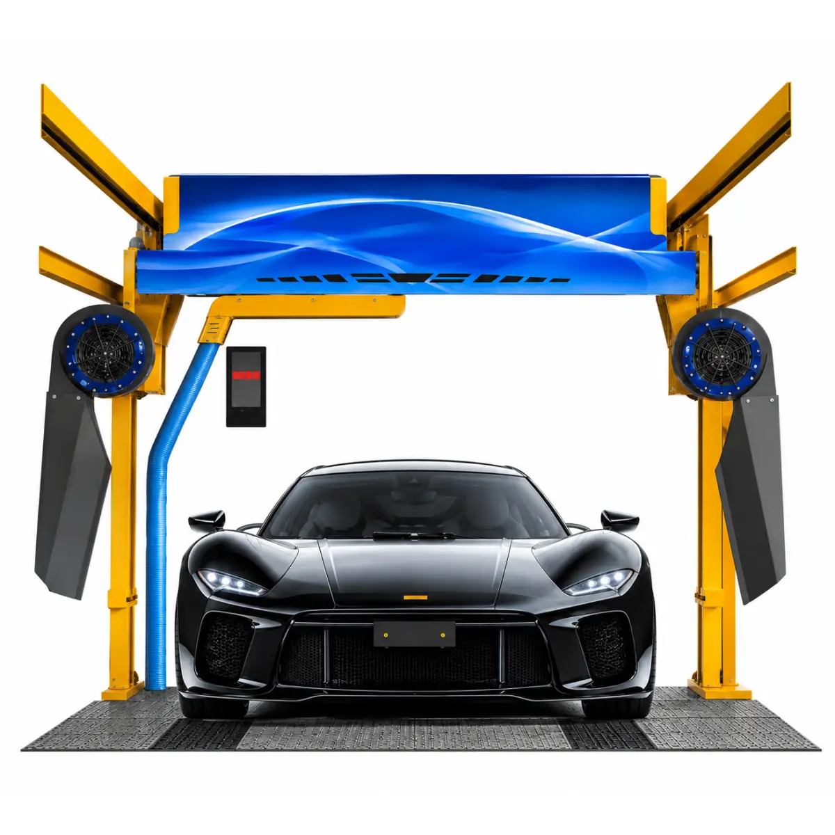 SISTEM AUTOMAT DE SPĂLARE AUTO CU BRAȚ ROTATIV 360°