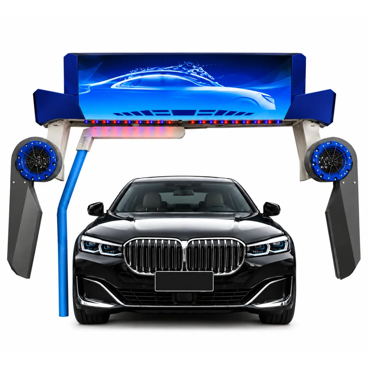  Sistem automat de spălare auto cu braț rotativ 