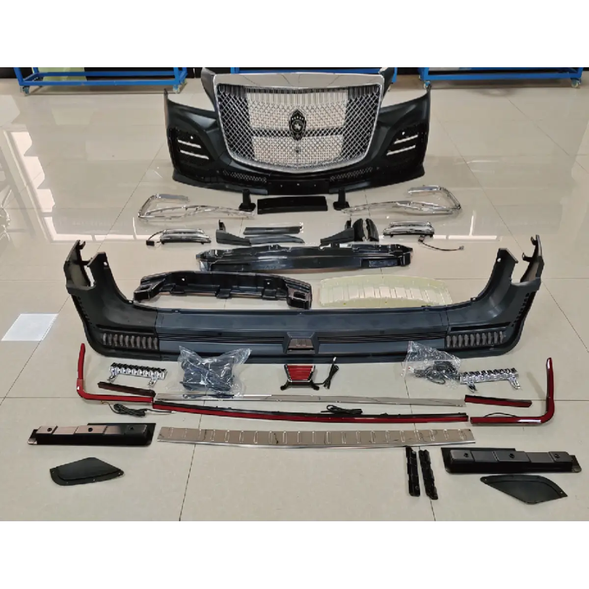 Kit exterior tip Bentley pentru Mercedes-Benz Sprinter, actualizare 2014–2019