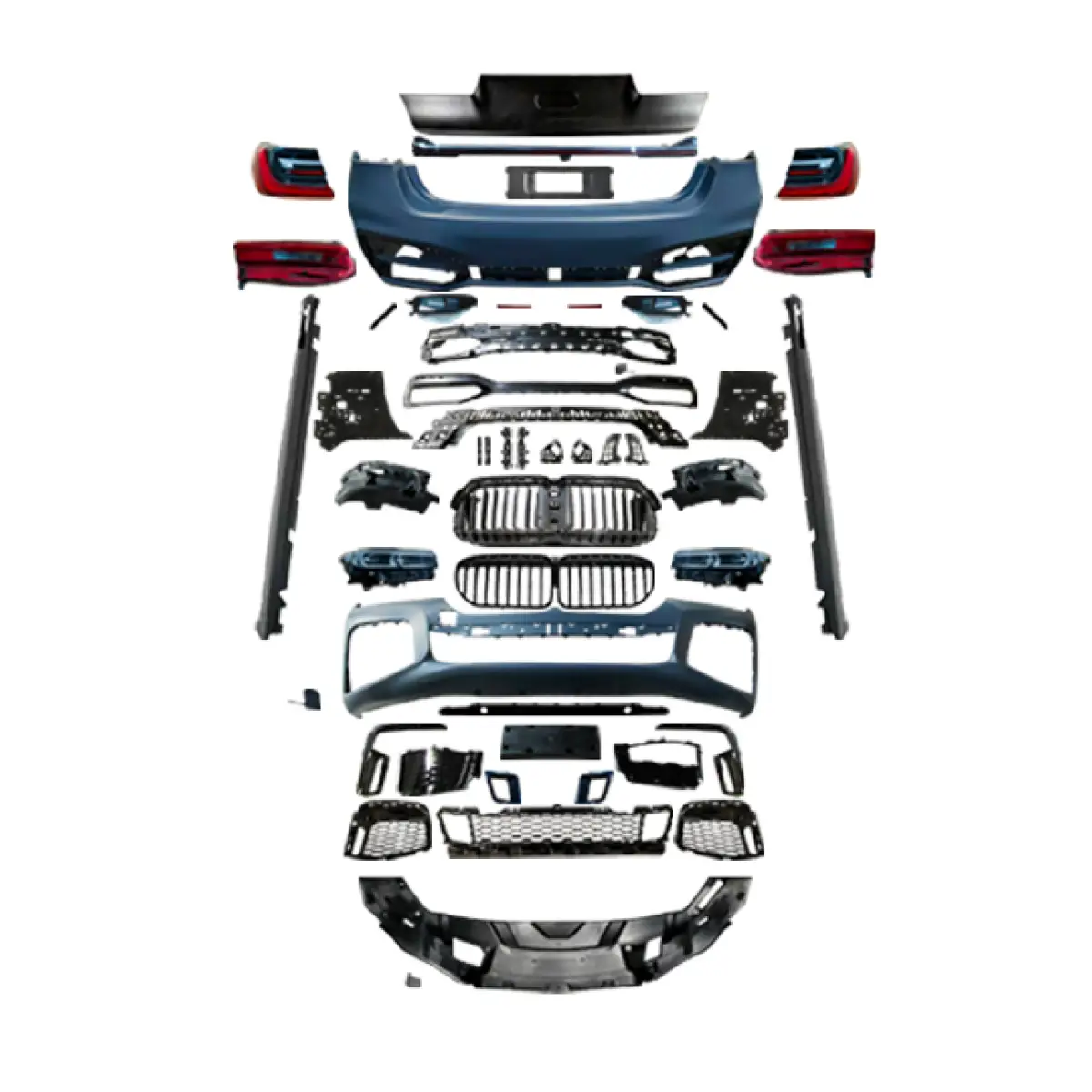 Kit Caroserie BMW Seria 7 G11/G12 – Conversie de la Model Vechi la Model Nou