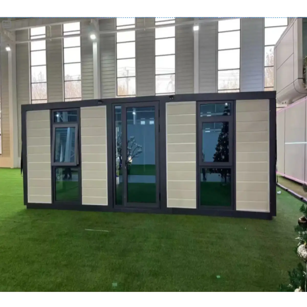 Casă modulară Premium cu acoperiș plat 38 m2
